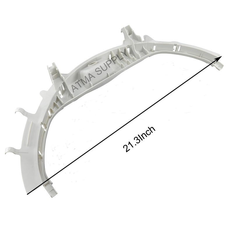 ATMA SUPPLY WE49X20697 Dryer Bearing Kit Compatible with GE Dryer Contains Top Bearing WE3M26 Drum Felt WE9M30 (WE09X20441) Drive Belt WE12M29 Bearing Slides WE1M1067 (WE1M481) Glide Slides WE1M504 (WE1M333) - Image 2